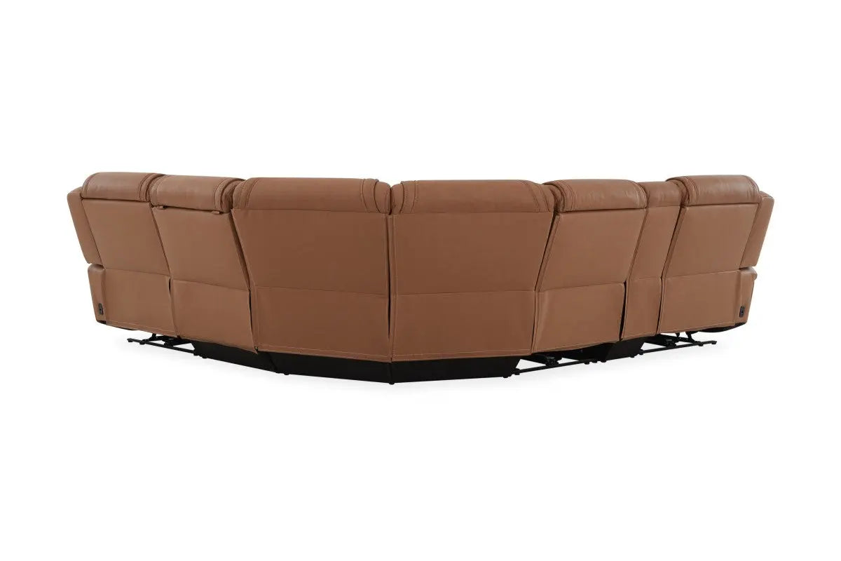MAX000111:Max 6 Piece 2 Power Sectional , Back