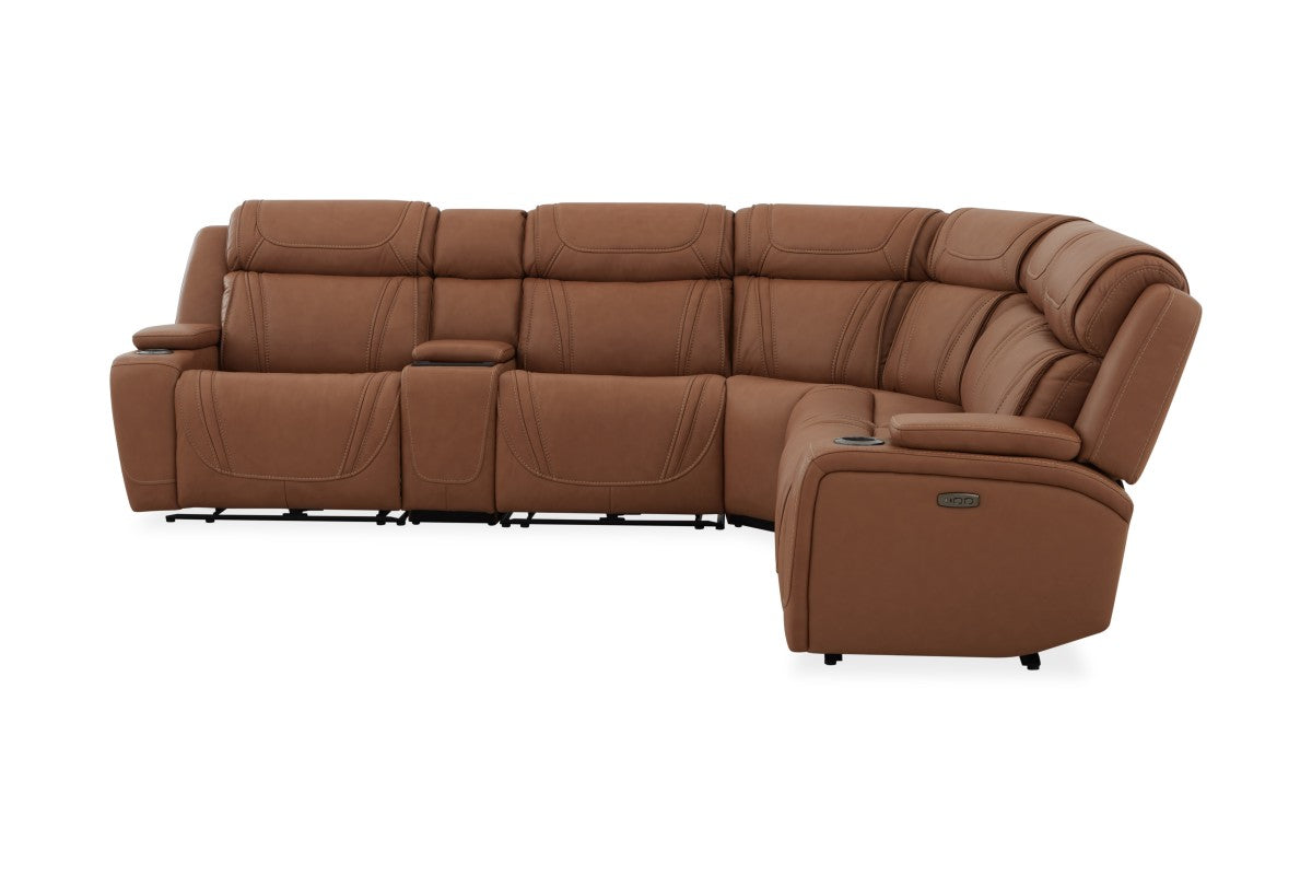 MAX000110:Max 6 Piece 2 Power Sectional, Front