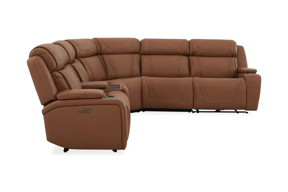 MAX000111:Max 6 Piece 2 Power Sectional , Side