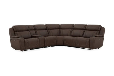 MAX000010:Max 6 Piece 2 Power Sectional, AngledAngle