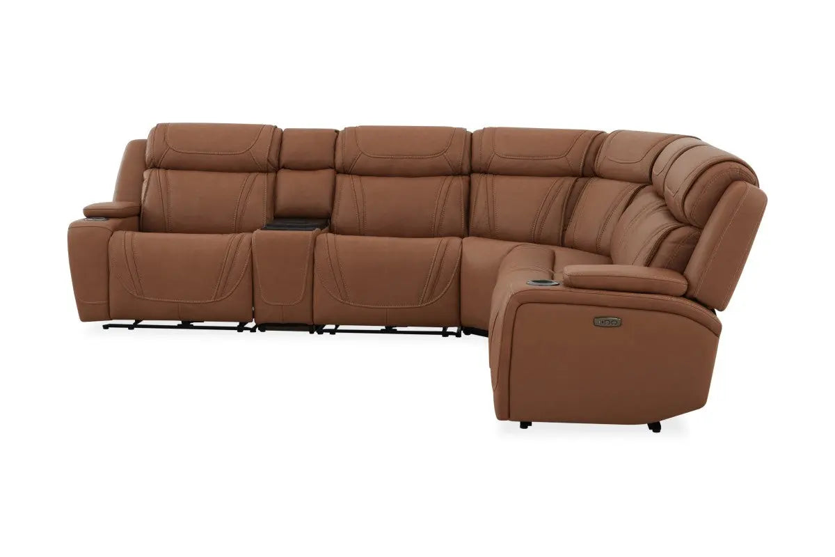MAX000121:Max 6 Piece 2 Power Sectional , Front