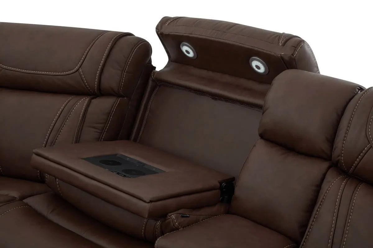 MAX000020:Max 6 Piece 2 Power Sectional, 