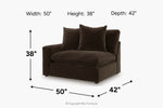 592720501:Maxton Heights 1 Arm Chair,