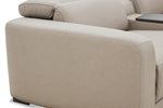 MAXWLL011:Maxwell 6 Piece 2 Power Sectional With 2 Power Armless Recliner, 