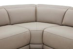 MAXWLL011:Maxwell 6 Piece 2 Power Sectional With 2 Power Armless Recliner, 
