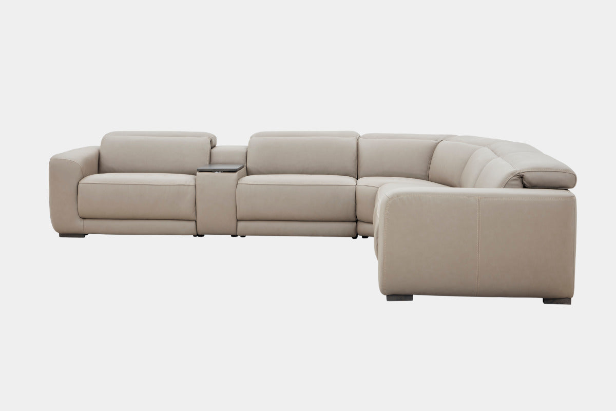 MAXWLL010:Maxwell 6 Piece 2 Power Sectional, Front