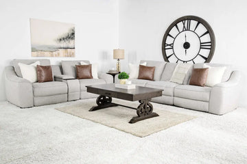 MAYFLWR04:Mayflower 2 Power Sofa & Conso, Styled
