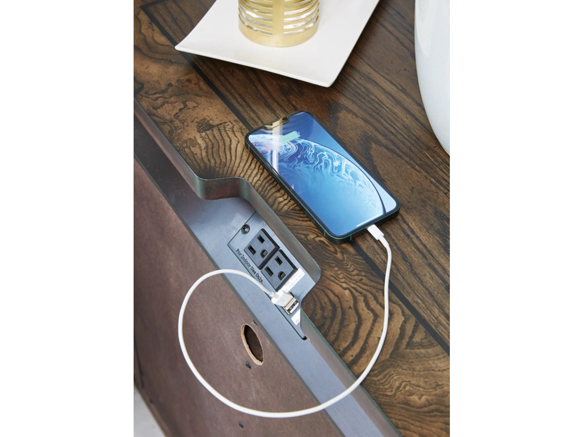 MAYLEE003:Maylee Upholstered Panel Bed &, 