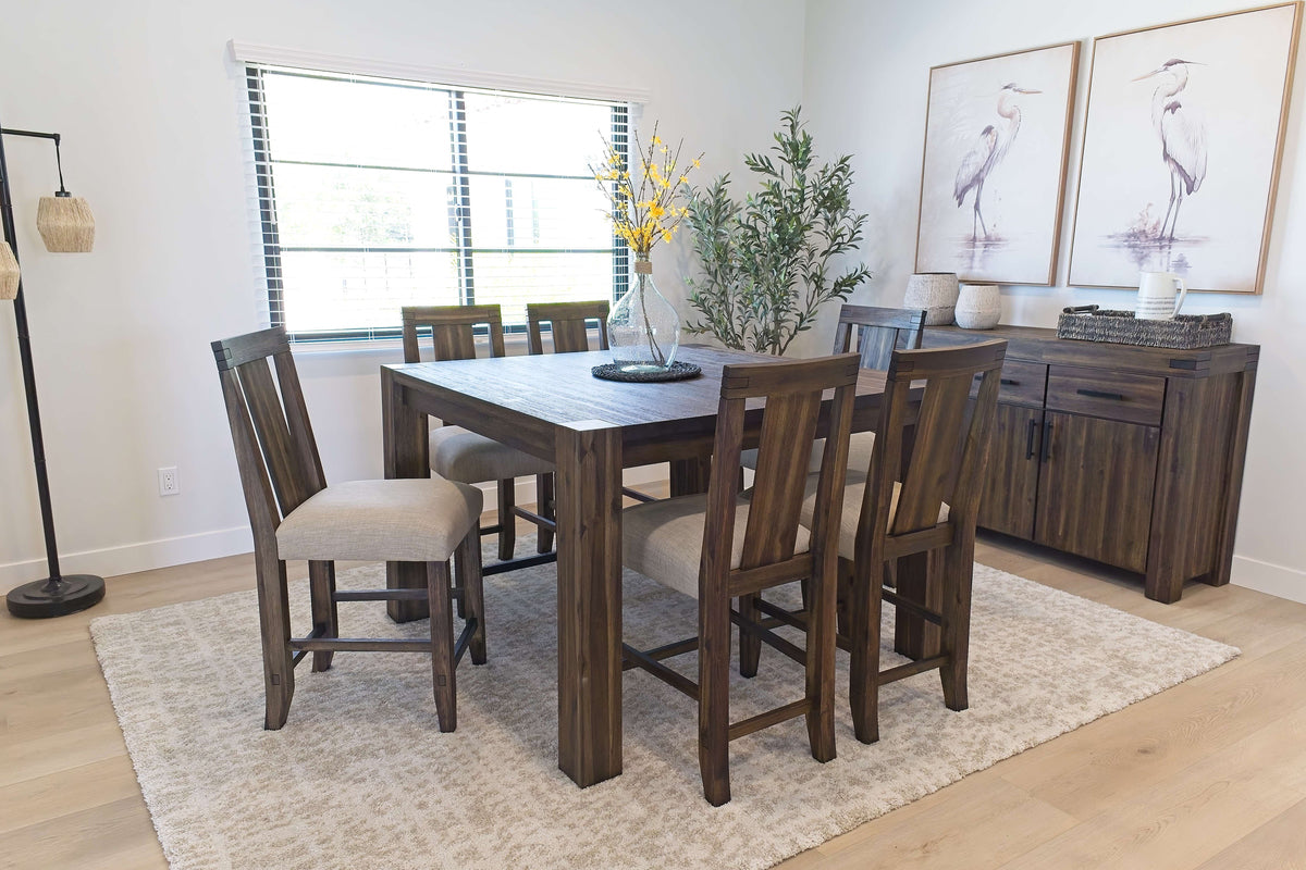 185642757:Meadow Counter Height Dining Table in Brown, Image 4