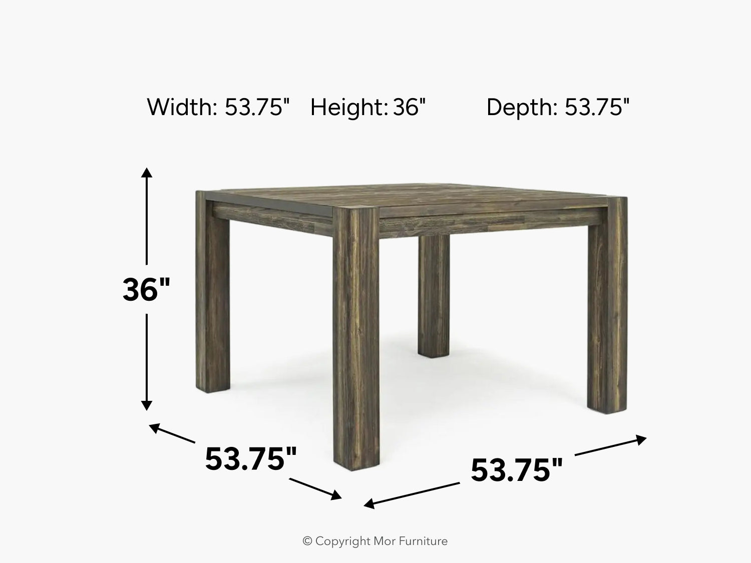 185642757:Meadow Counter Height Dining Table, 
