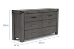 MEADOWGR3:Meadow Panel Bed & Dresser & M, 