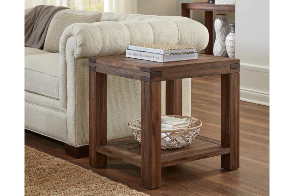 621645385:Meadow End Table, Styled