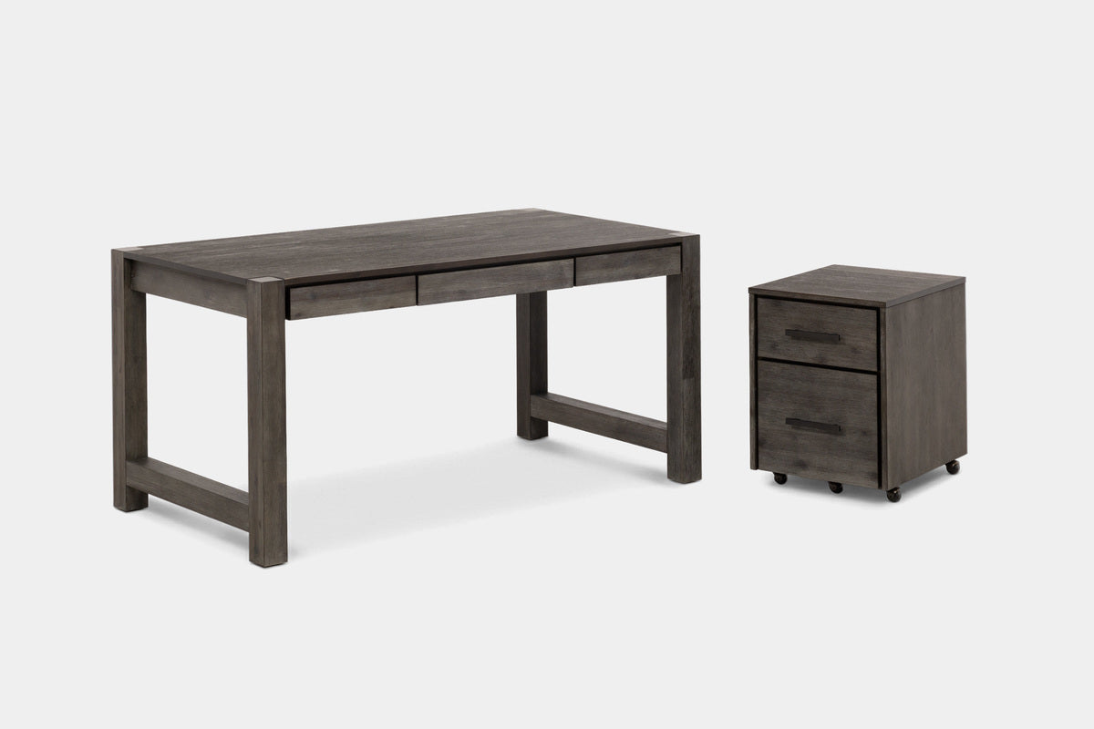 MEADOWGR0:Meadow Office Desk & File Cabinet, Side