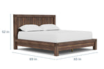 079454008:Meadow Panel Bed, 