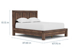 453807193:Meadow Panel Bed, 
