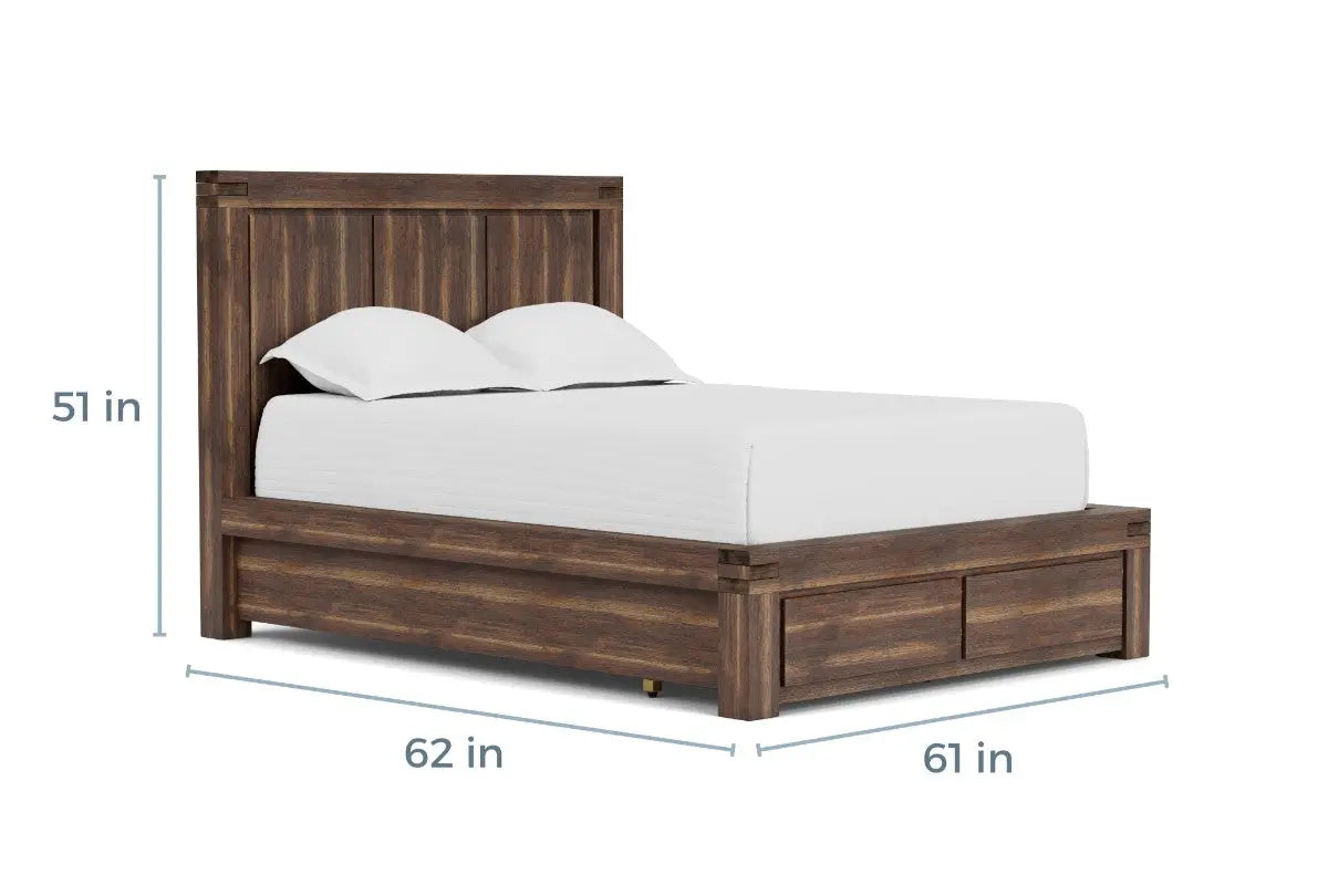 MEADOW010:Meadow Panel Bed, 