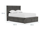 MEADOW022:Meadow Panel Bed, 