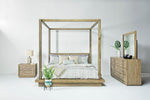 MELBOURNB:Melbourne Canopy Bed & Dresser, Styled