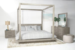 MELBOURNQ:Melbourne Canopy Bed & Dresser, Styled