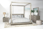 MELBOURNT:Melbourne Canopy Bed & Dresser, Styled