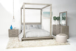 MELBOURNO:Melbourne Canopy Bed & Dresser, Styled