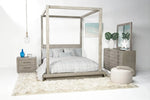 MELBOURNP:Melbourne Canopy Bed & Dresser, Styled