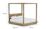 789181824:Melbourne Canopy Bed, 