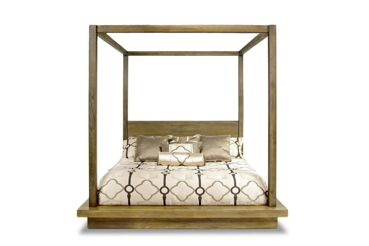 MELBOURNC:Melbourne Canopy Bed & Dresser, Front