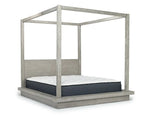 MELBOURNT:Melbourne Canopy Bed & Dresser, AngledAngle