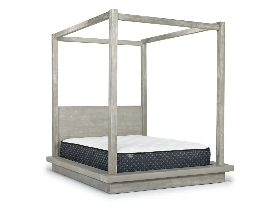 MELBOURNP:Melbourne Canopy Bed & Dresser, AngledAngle