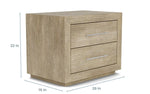 MELBEDR01:Melbourne Panel Bed & Dresser , 