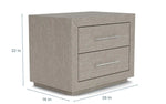 MELBEDR13:Melbourne Panel Bed & Dresser , 