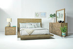 MELBOURN2:Melbourne Panel Bed & Dresser , Styled