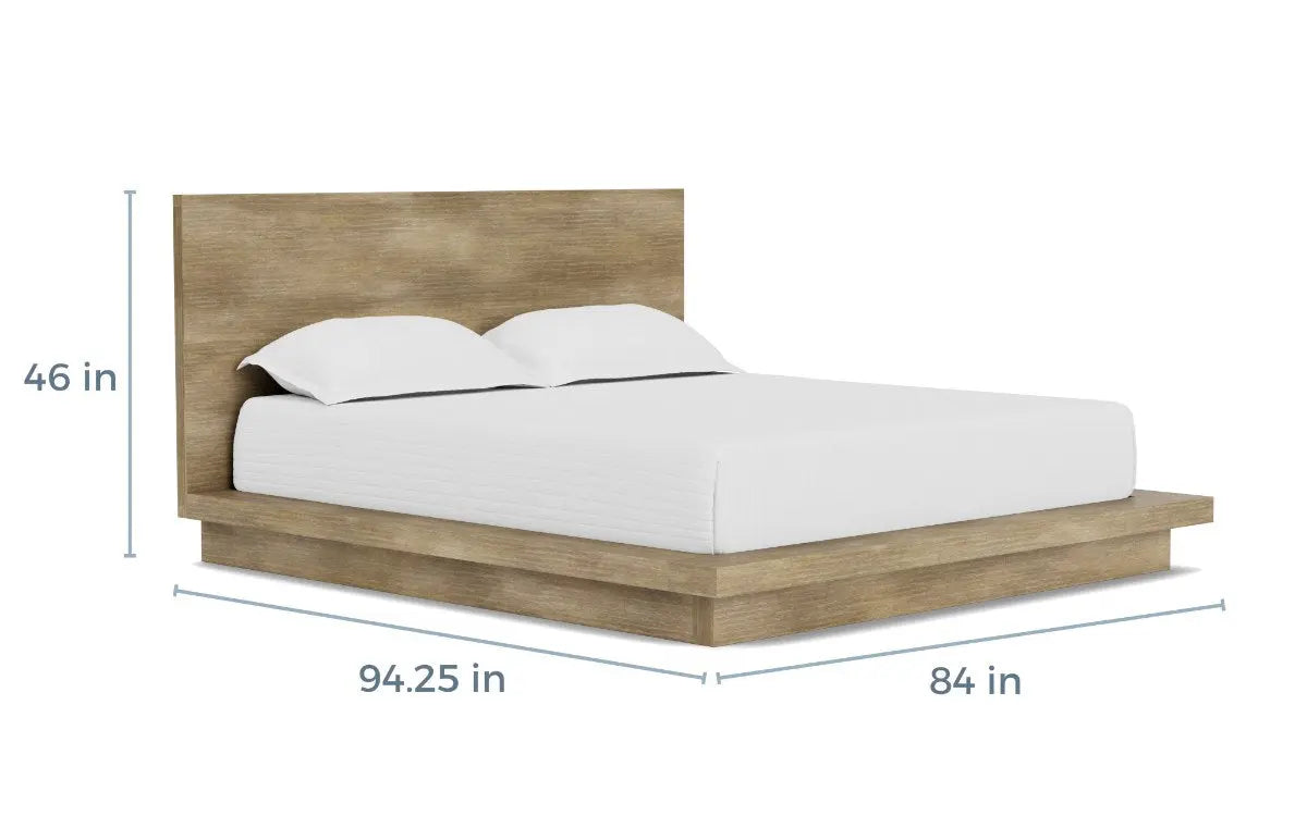 MELBEDR01:Melbourne Panel Bed & Dresser , 