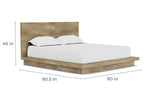 MELBEDR02:Melbourne Panel Bed & Dresser , 