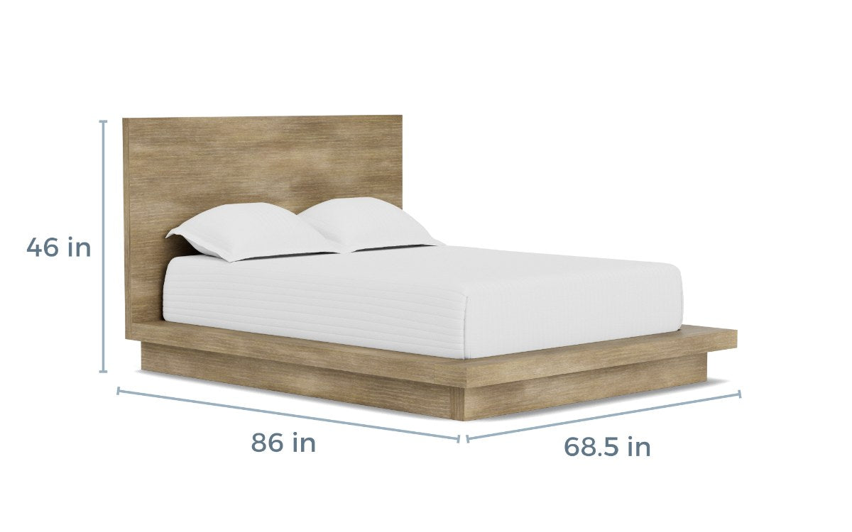 MELBEDR03:Melbourne Panel Bed & Dresser , 