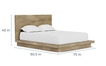 MELBEDR00:Melbourne Panel Bed & Dresser , 