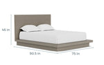 MELBEDR10:Melbourne Panel Bed & Dresser , 