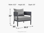 355599594:Menorca Outdoor Club Chair, 