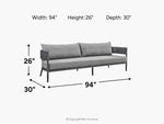 566933706:Menorca Outdoor Sofa, 