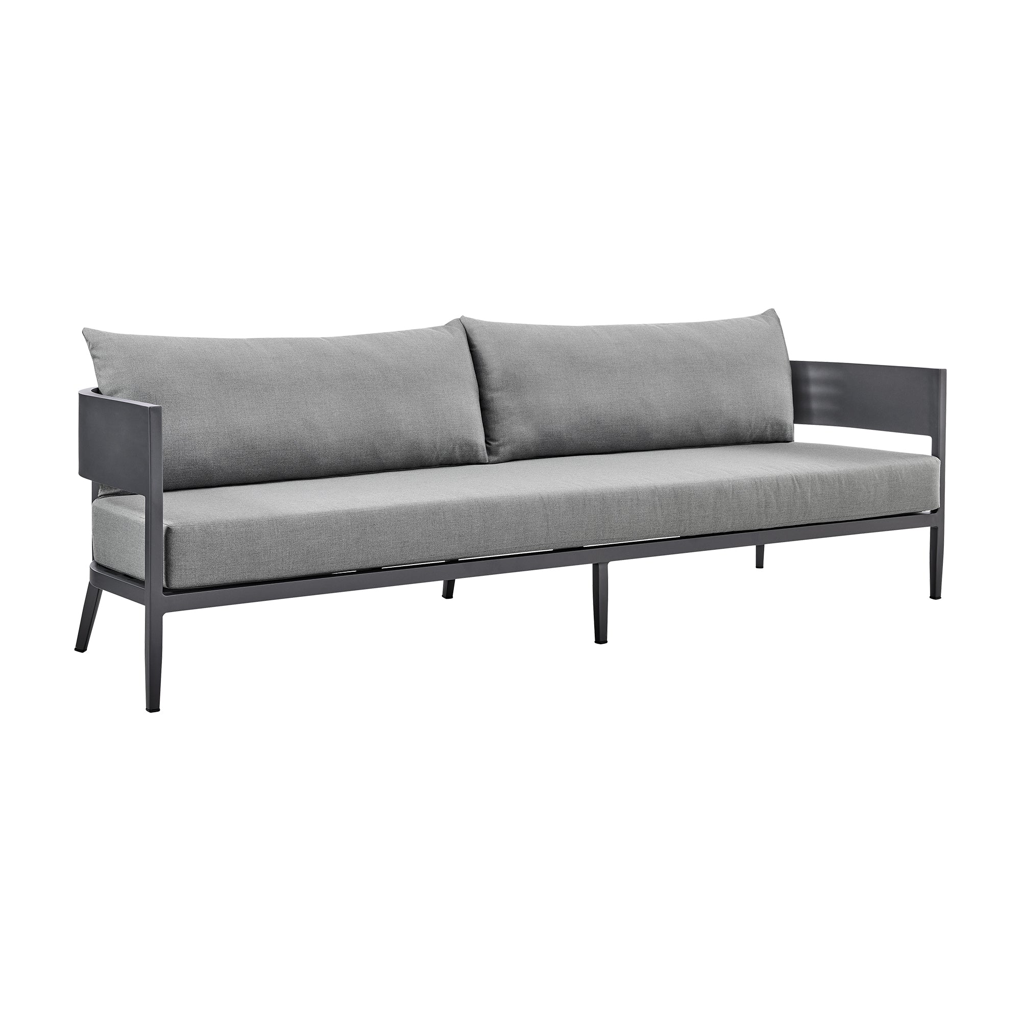 566933706:Menorca Outdoor Sofa, AngledAngle