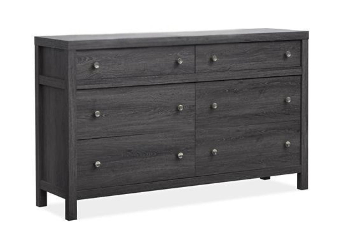 MERRIFI37:Merrifield Panel Bed & Dresser, Angle
