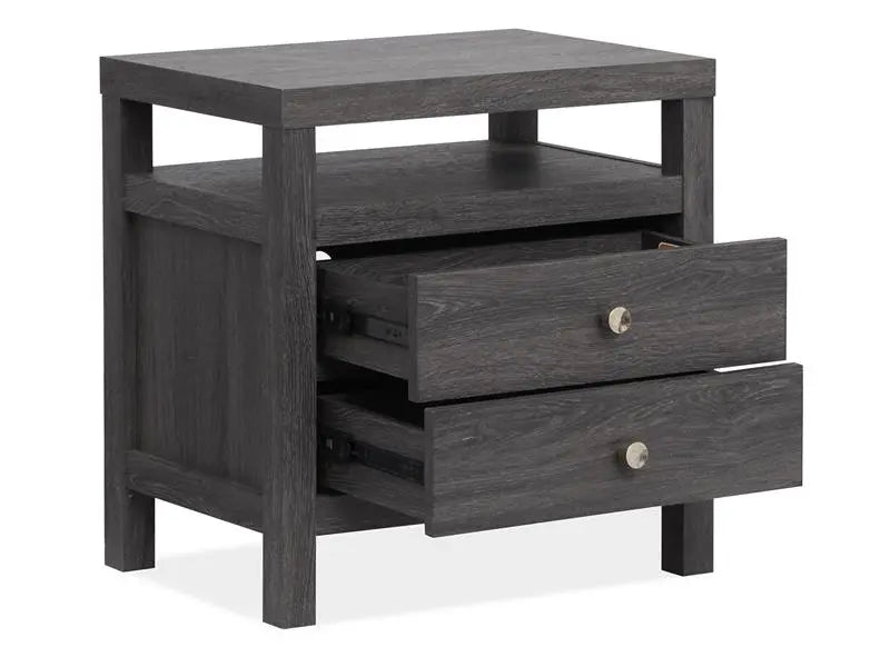 MERRIFI46:Merrifield Upholstered Bed & D, Open
