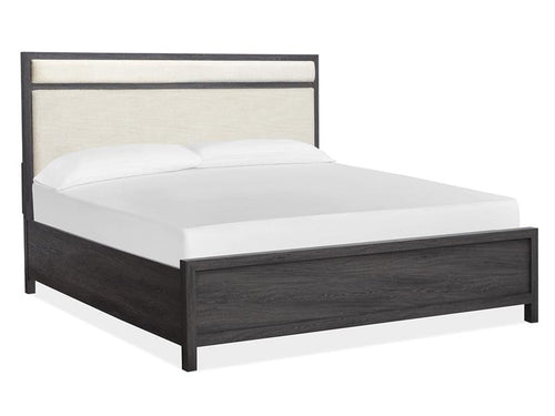 MERRIFI47:Merrifield Upholstered Bed & D, Angle