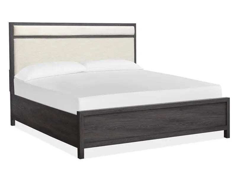 MERRIFI55:Merrifield Upholstered Bed & D, Angle