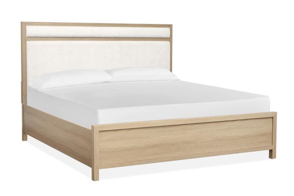 MERRIFI25:Merrifield Upholstered Bed & D, Angle