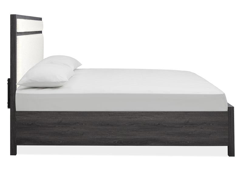 MERRIFI47:Merrifield Upholstered Bed & D, Side