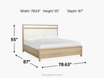 MERRIFI29:Merrifield Upholstered Bed, 