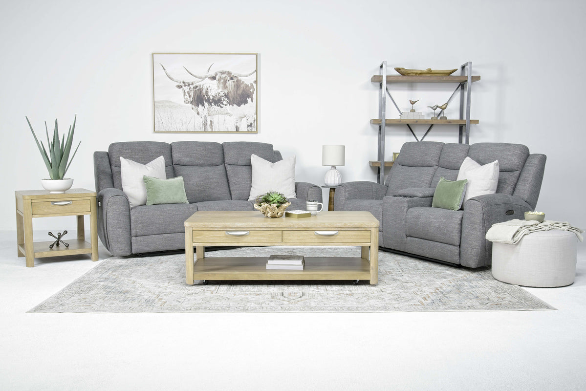 MIA000003:Mia 2 Power Sofa & Console Lov, Styled