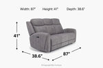 727300715:Mia 2 Power Sofa, 
